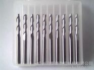 Engraving tools/CNC router bits TWO SPIRAL FLUTE BITS for acrylic, PVC, MDF and 2D carving
