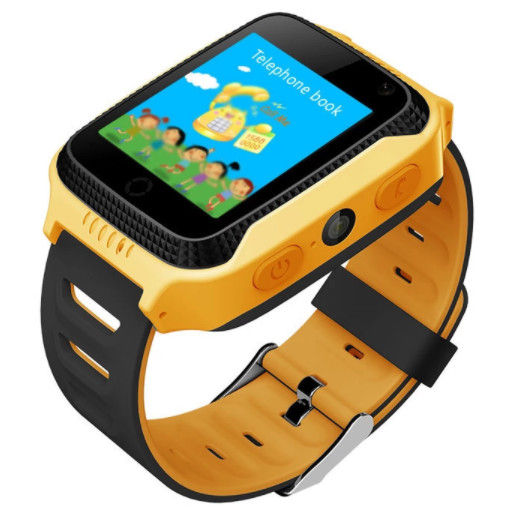 2019 hot sell boy/girl kids gps tracker smart phone watch with sos key , two way talk toy watch