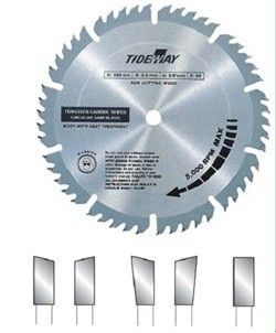 TCT circular saw blades with premium steel and Micro grain carbide tips