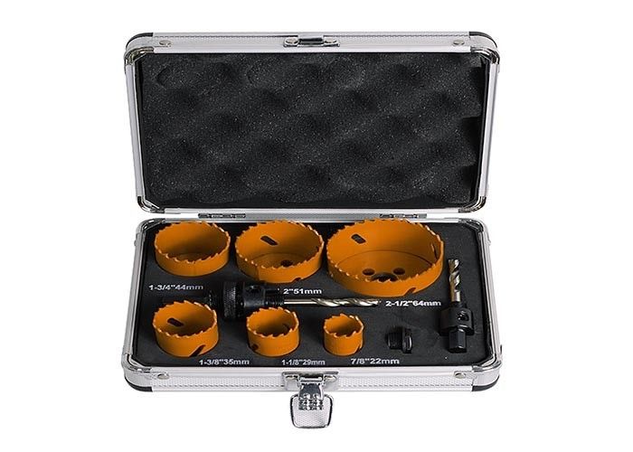 1.5&quot; 2 inch HSS Stainless Steel Bi-Metal Hole Saw Set With Aluminium Case