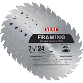 Stock items 7-1/4" x 24T DKO TCT Circular Saw Blade for USA market DIY for Cutting Wood