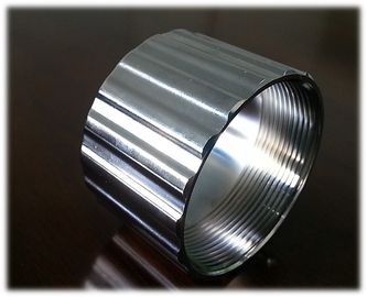 Chrome Plated Highly Precise CNC Aluminium Auto Parts Automotive Industry