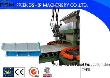 Above 35KW PU Sandwich Panel Enquipment With Full-frequency PLC Controlling System