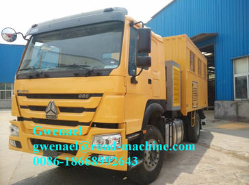 HOWO 4 x 2 Light Duty Commercial Trucks Mobile Workshop Truck