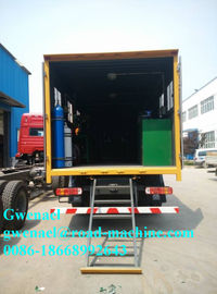 HOWO 4 x 2 Light Duty Commercial Trucks Mobile Workshop Truck