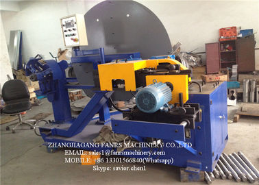 Steel Spiral Tube Former Machine With Automatic Saw Blade Cutting System