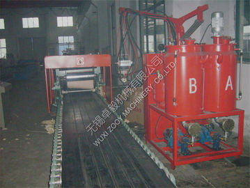 OR wall / Ceiling PU Sandwich Panel Machine Production Line with Aluminum Foil Facing