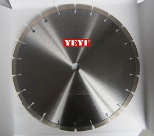Super Thin Continuous Rim Diamond Saw Blades For Slab Edge Cutting Of Marble , Limestone