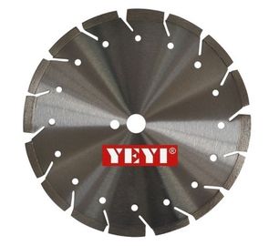 Dia 180mm 300mm 400mm Diamond Concrete , Sandstone , Asphalt Saw Blades Segmented Type