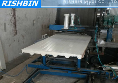 Rock Wool & PU Sandwich Panel Machine with Fly Saw Cutting for Prefab House