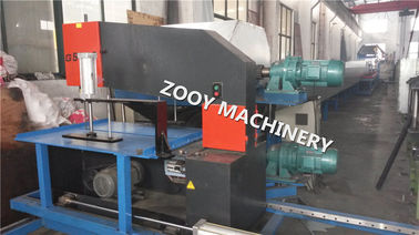 Rubber Belt Transmission For 1000mm PU Sandwich Panel Machine, PLC Control Automatic Foaming