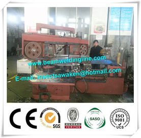 H Beam Angle Metal Band Saw Machine / Box Beam Production Line Automatic