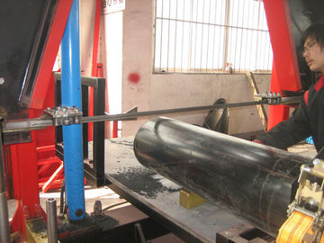 PP / PVC Cutting Machine Plastic Auxiliary Equipment Cutting Pipe Material