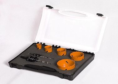 Bi Metal Metal Cutting Drill Hole Saw Set 51mm 57mm 64mm For Vertical Drill Machine
