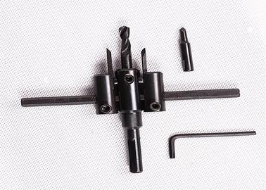 Custom Adjustable Hole Cutters Cutting Plastic / Wood Hole Saw 30mm - 120mm Size
