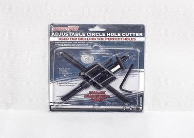 Custom Adjustable Hole Cutters Cutting Plastic / Wood Hole Saw 30mm - 120mm Size