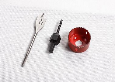 Large Diameter 1" - 5.5" High Carbon Steel Hole Saw Drill In Cutting Wood / Plastic