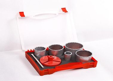 Cutting Tungsten Carbide Hole Saw , Marble / Ceramic Tile Hole Saw 73mm 83mm