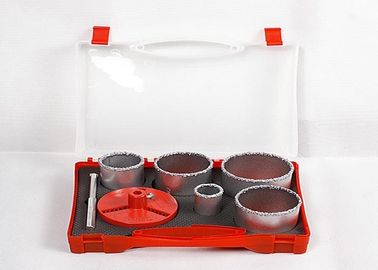 Cutting Tungsten Carbide Hole Saw , Marble / Ceramic Tile Hole Saw 73mm 83mm
