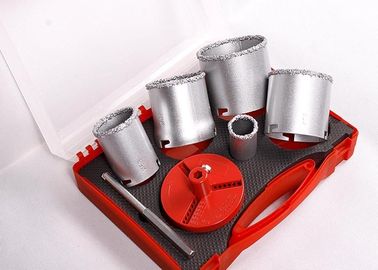 Cutting Tungsten Carbide Hole Saw , Marble / Ceramic Tile Hole Saw 73mm 83mm