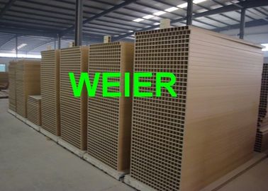 Wood Plastic Composite WPC Board Production Line , CE Certificate SJSZ-92 / 188