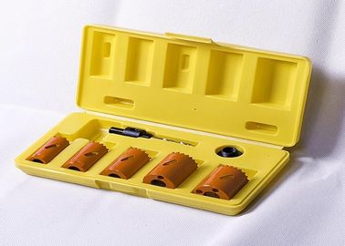 7PC Bi Metal Cutting Hole Saw Stainless Steel , 32mm 38mm Large Diameter Hole Saw
