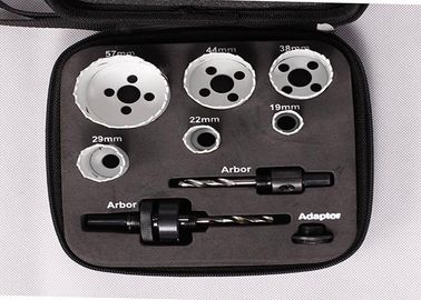 9PC HSS Bi Metal Hole Saw Set 35mm Deep Cut With Cloth Case