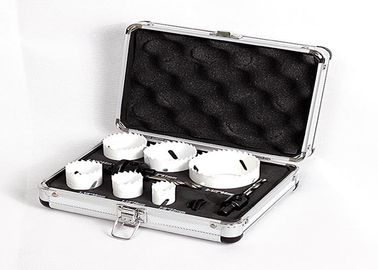 9PC Metal / Stainless Steel Hole Saw With Cutting Depth 38mm , Large Diameter Hole Saw Set