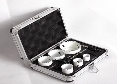 9PC Metal / Stainless Steel Hole Saw With Cutting Depth 38mm , Large Diameter Hole Saw Set