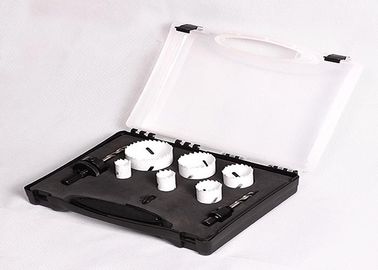 Electricians Bimetal Hole Saw Drill Set With Cutting Depth 38mm , Plastic Case