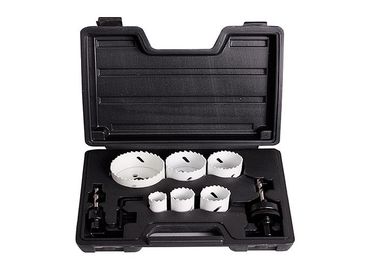 9PC Large Diameter 22mm - 64mm HSS Bi-Metal Hole Saw Set For Metal Cutting