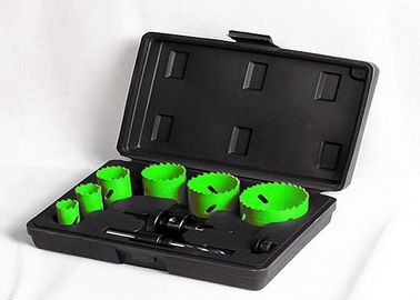 Wood / Plastic Bimetal Hole Saw To Cut Metal With Multiple Knock - Out Slots