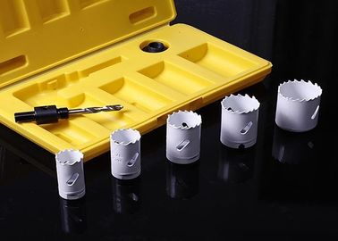 High Speed Steel 1 Inch Bimetal Hole Saw Set For Nail - Embedded Wood / Plastic