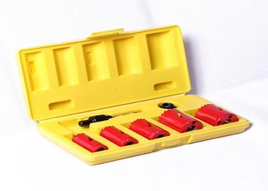 7PC HSS Bimetal Hole Saw Stainless Steel M3 / M42 With Arbors / Adapter