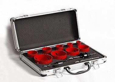 1-1/2'' 2 Inch Bimetal Hole Saw Set With Pilot Drill / Adapter / Arbors