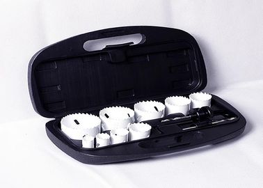 White 1-3/8" 2" Fine Tooth Bimetal Hole Saw Cutting Tools For Hard Wood Floors
