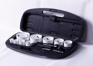 White 1-3/8" 2" Fine Tooth Bimetal Hole Saw Cutting Tools For Hard Wood Floors