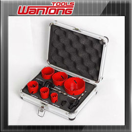 7/8" 29mm 64mm 9PC HSS Pitch Teeth Metal Cutting Hole Saw Set For Drill