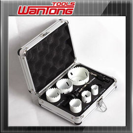 7/8" 29mm 64mm 9PC HSS Pitch Teeth Metal Cutting Hole Saw Set For Drill