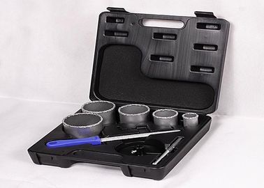 Tile / Ceramic / Marble Tungsten Carbide Hole Saw Set With Half Round File 6''
