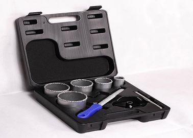 Tile / Ceramic / Marble Tungsten Carbide Hole Saw Set With Half Round File 6''
