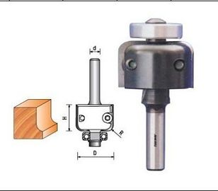 Black color cove CNC router bits with changeable knives