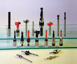 TCT Drill Bit Brad point V point Carbon Steel Durable Boring Tools With Heat Treatment