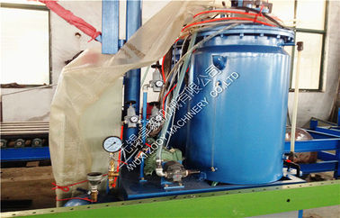Flying Saw Cutting System PU Sandwich Panel Machine With 1 Set High Press PU Foaming machine