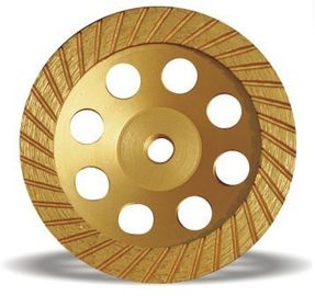 7-Inch Diamond Cup Grinding Wheel For Concrete , Granite / Diamond Angle Grinder Wheel