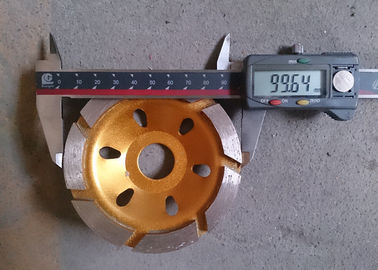 4" Metal Diamond Grinding Disc Concrete Grinding Blade Cup Wheel