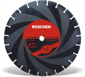 Professional Diamond Cutting Tools 9 inch Cutting Blade for asphalt / concrete