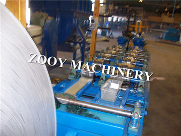 Aluminum sheet Metal drywall Stud And Track Roll Forming Machine With Hydraulic Cutting