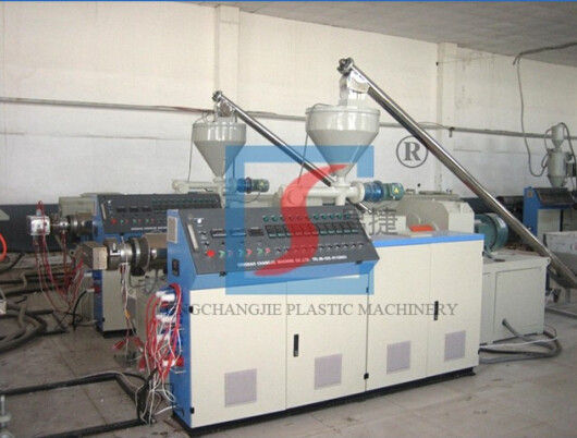 Twin Screw Extruder Wood Plastic Extrusion Line for Ceiling Panel