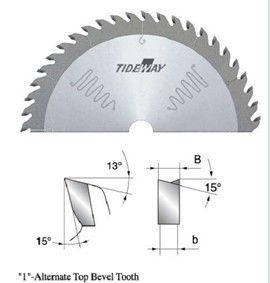 Custom TCT Saw blades for high density board and fireboard
